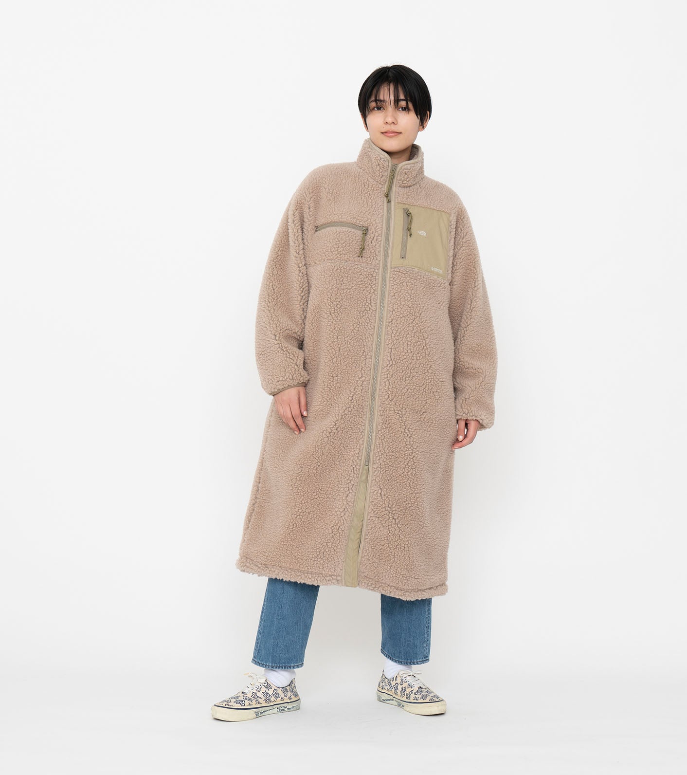 North face shop wool coat