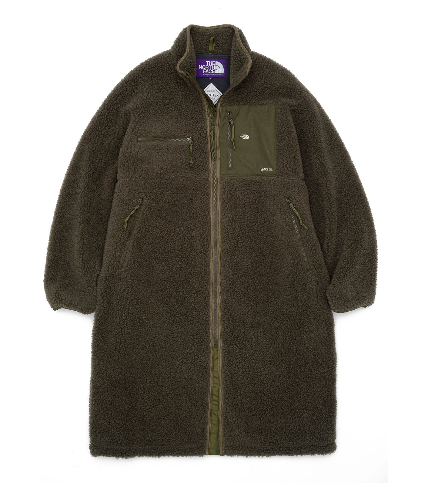 THE NORTH FACE PURPLE LABEL Wool Boa Fleece Field Coat