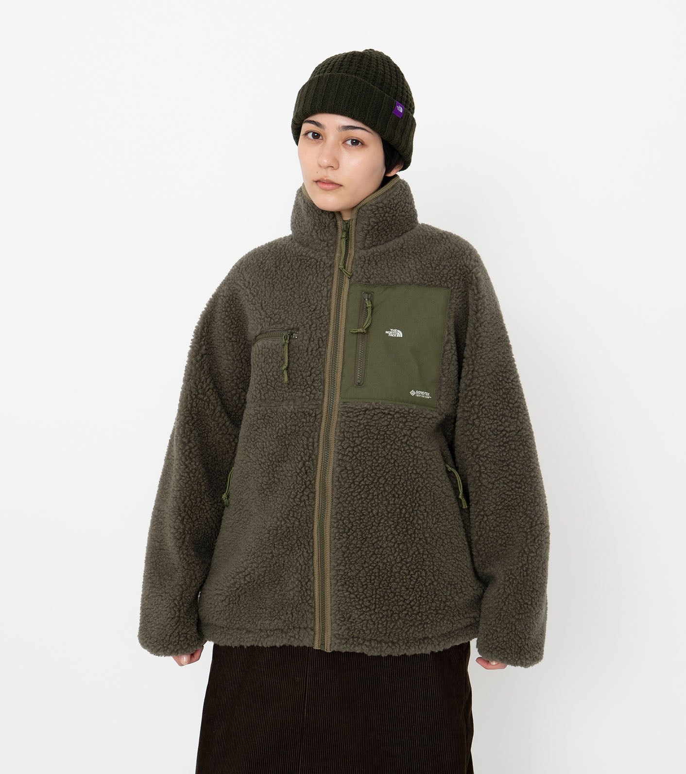 THE NORTH FACE PURPLE LABEL Wool Boa Fleece Field Jacket