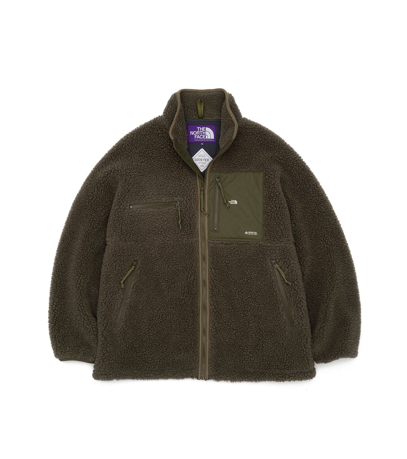 THE NORTH FACE PURPLE LABEL Wool Boa Fleece Field Jacket