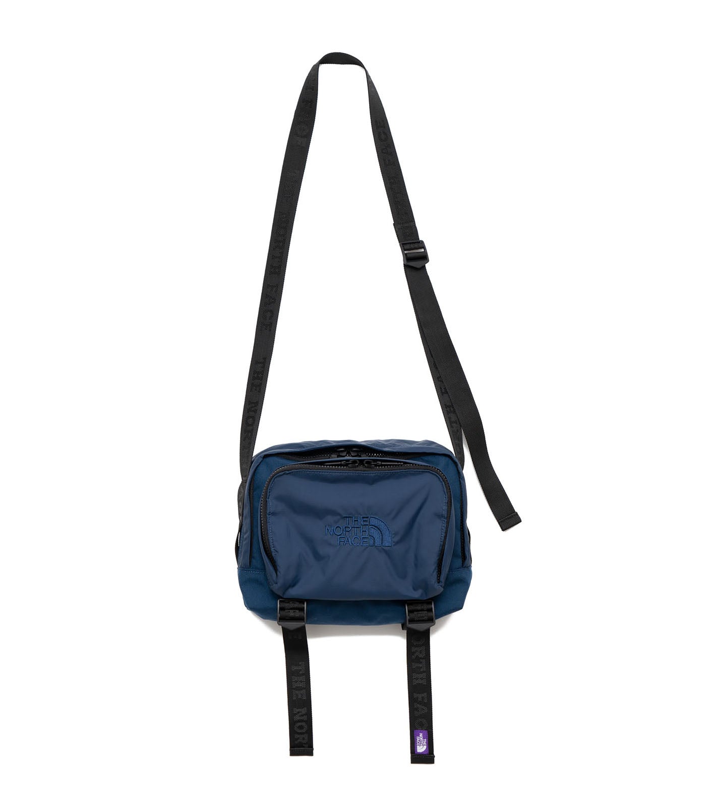 The north face purple label clearance lightweight logo tape shoulder bag