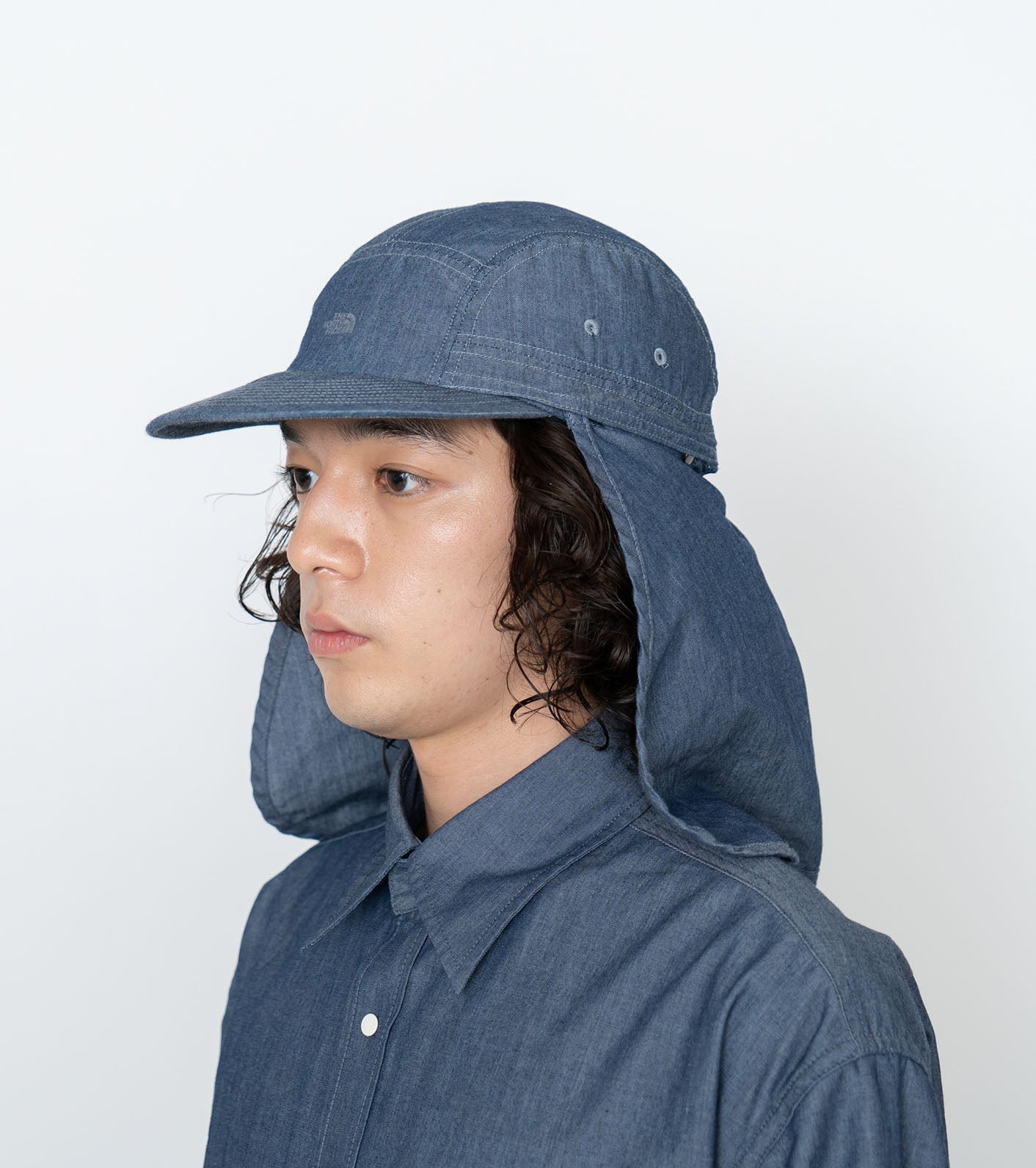 THE NORTH FACE PURPLE LABEL Indigo Chambray Field Cap – unexpected store