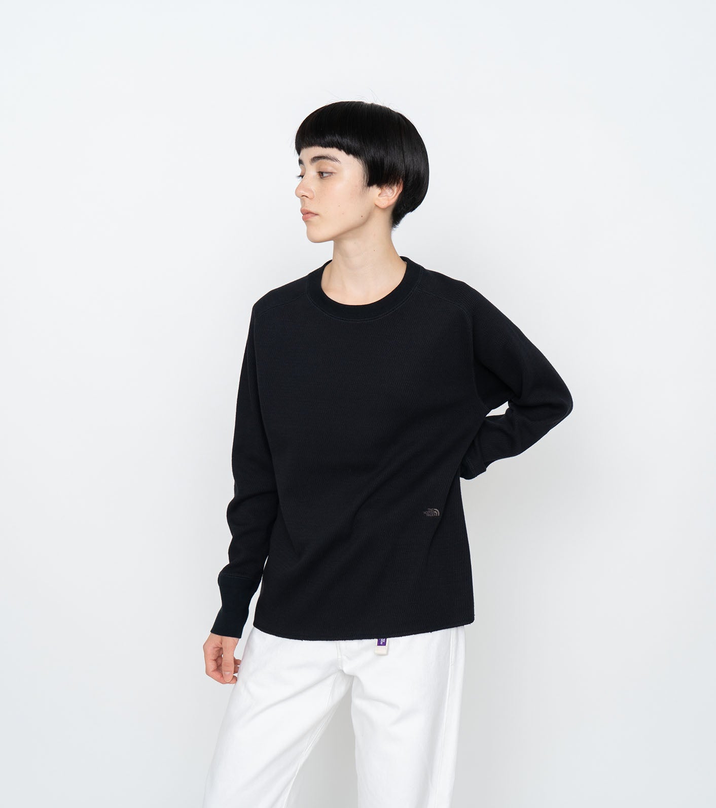 THE NORTH FACE PURPLE LABEL CREW NECK THERMAL - Tシャツ