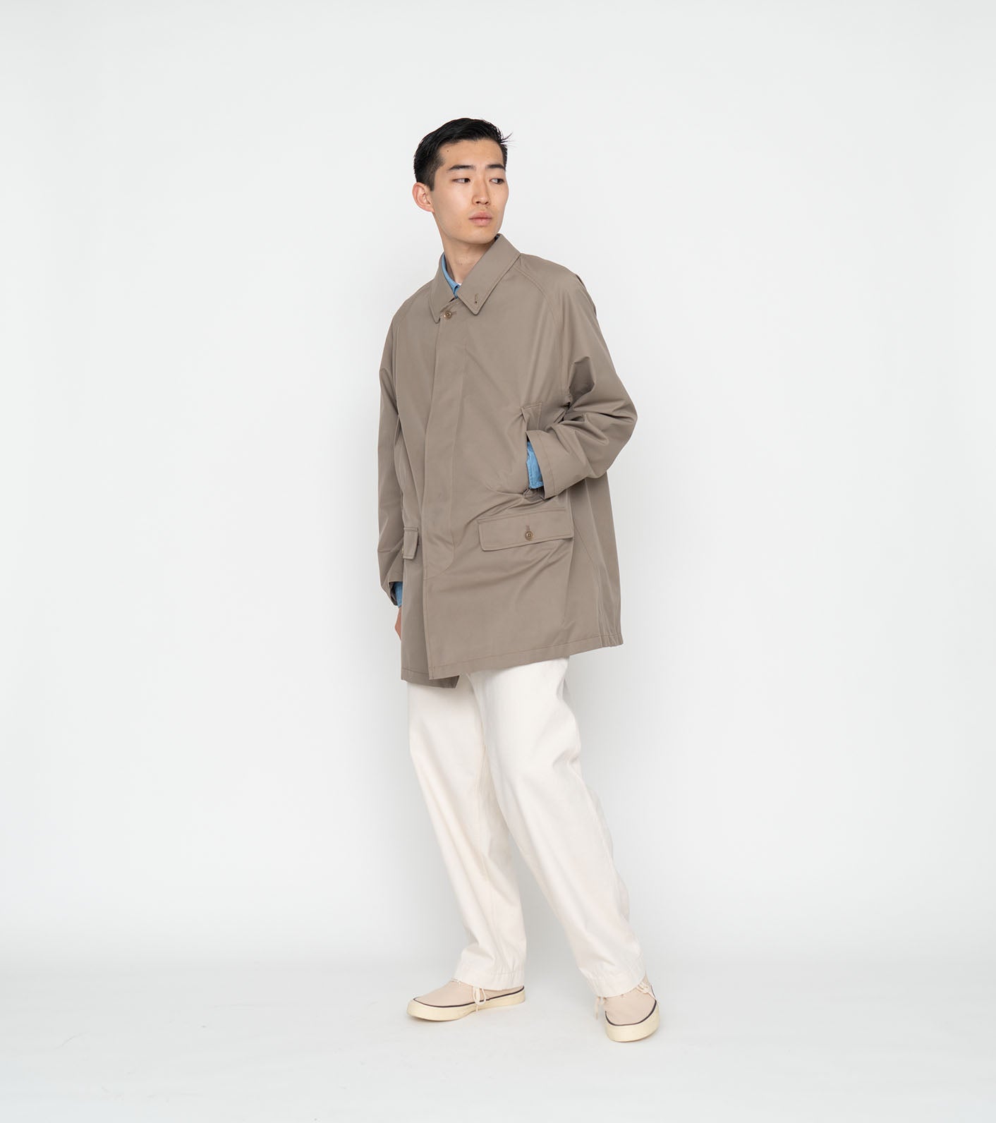 nanamica 2L GORE-TEX Short Soutien Collar Coat