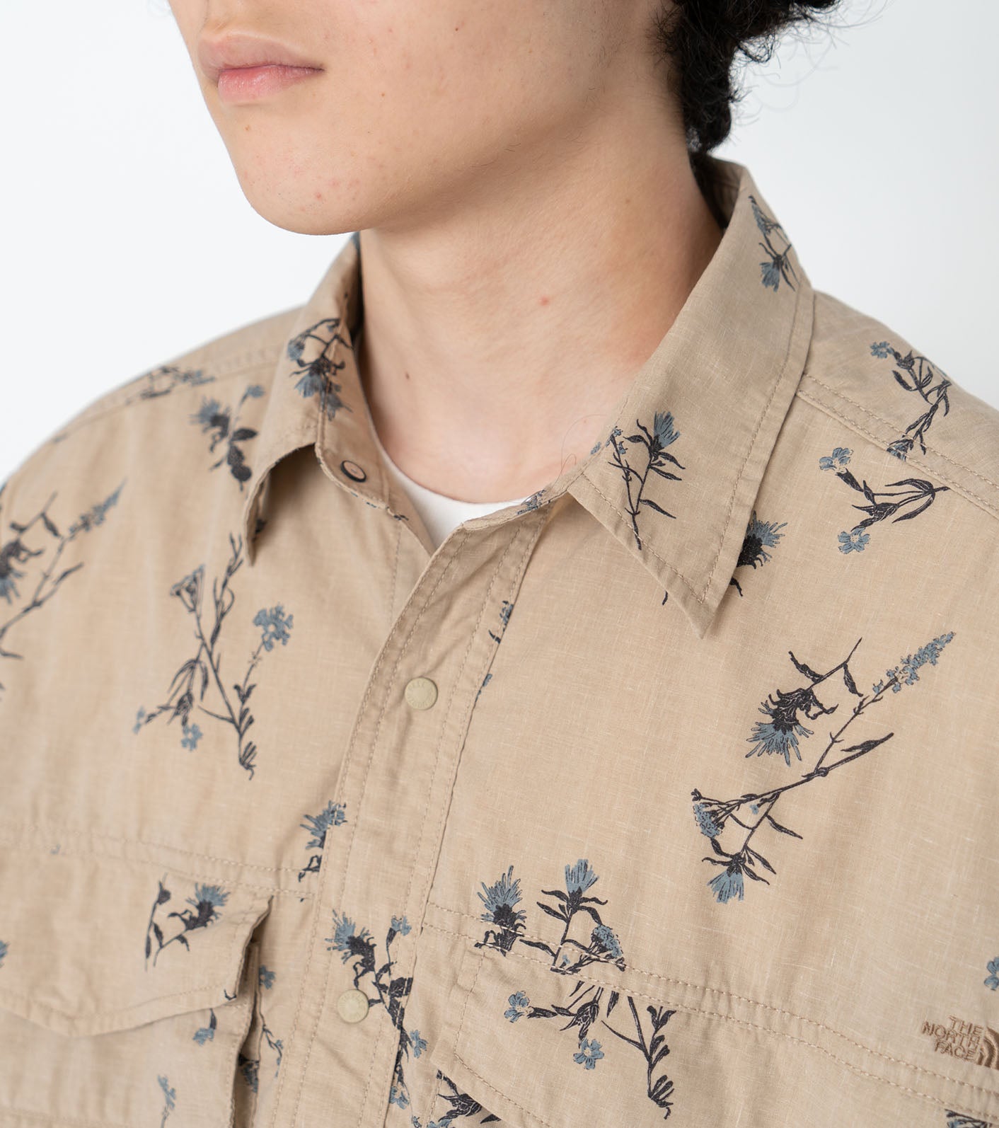 North face hot sale floral shirt