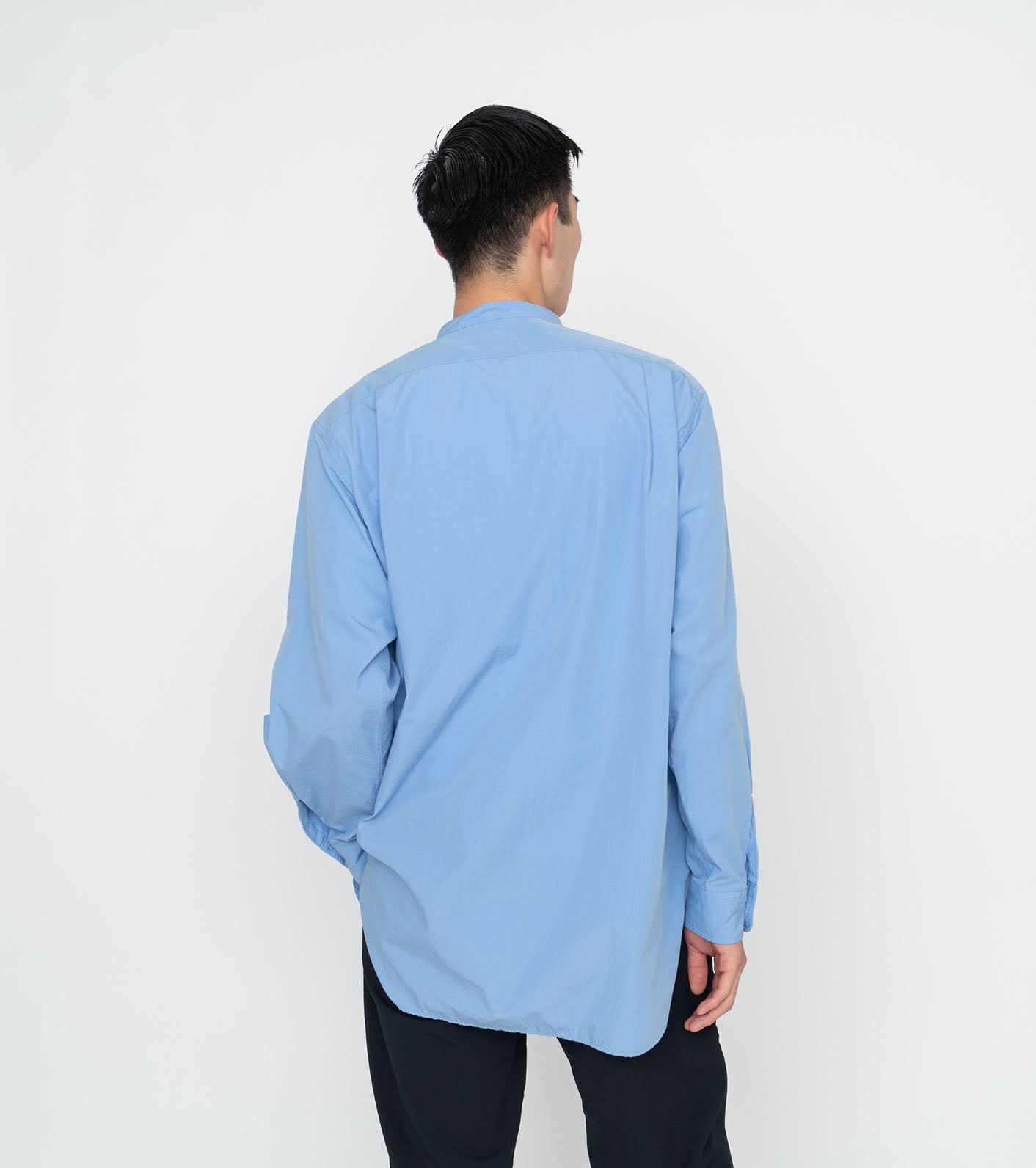 nanamica Band Collar Wind Shirt