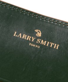 LARRY SMITH U.K SADDLE LEATHER TRUCKERS WALLET