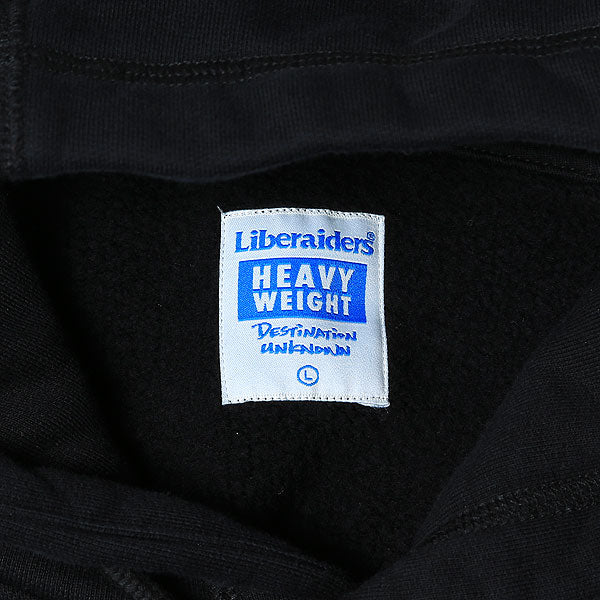 Liberaiders HEAVY WEIGHT COLLEGE PRINT HOODIE – unexpected store