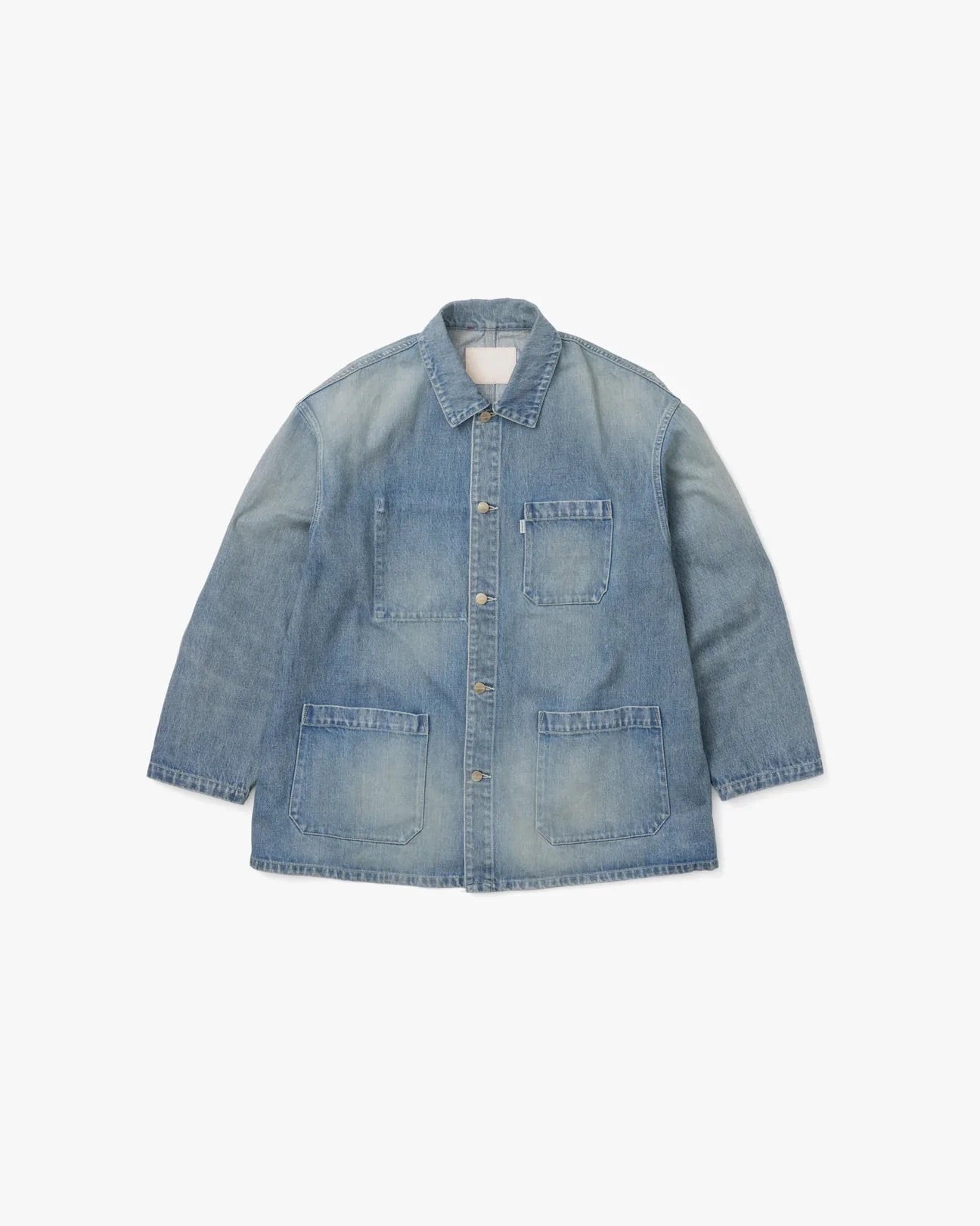 Graphpaper Selvage Denim Coverall - LIGHT FADE