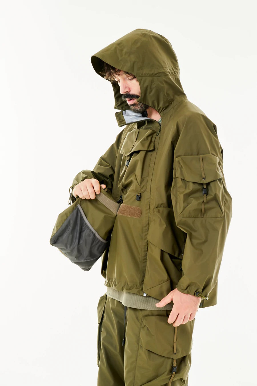 norbit by Hiroshi Nozawa BACK PACK HOLDER HOODIE JACKET