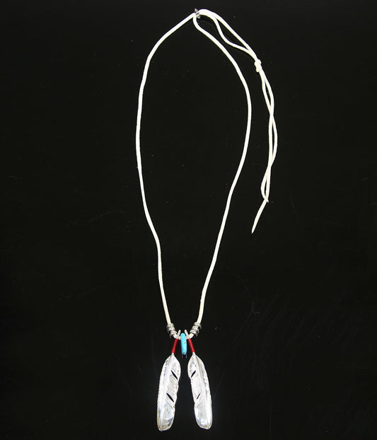 LARRY SMITH FEATHER Necklace All Set No.35