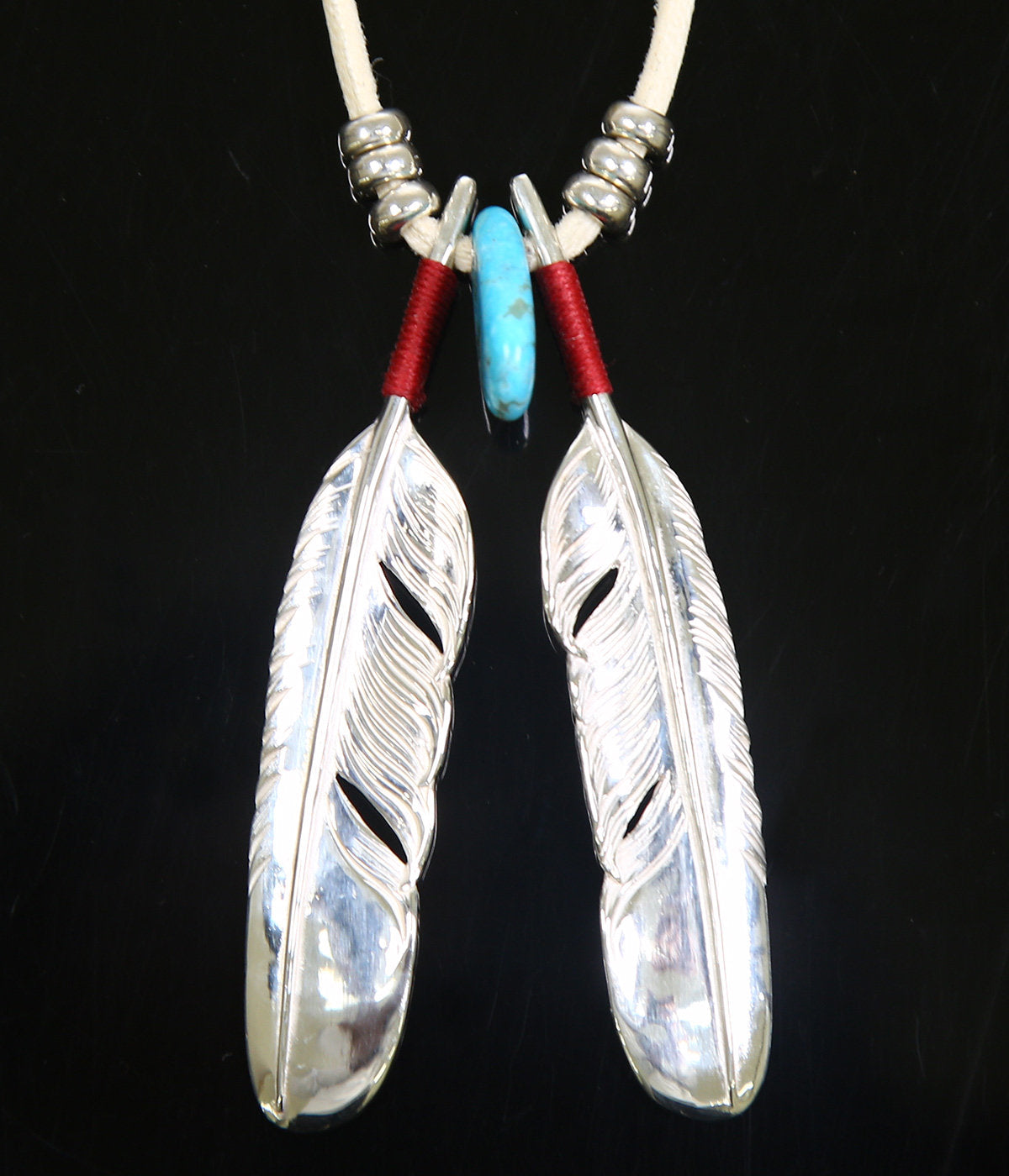 LARRY SMITH FEATHER Necklace All Set No.35