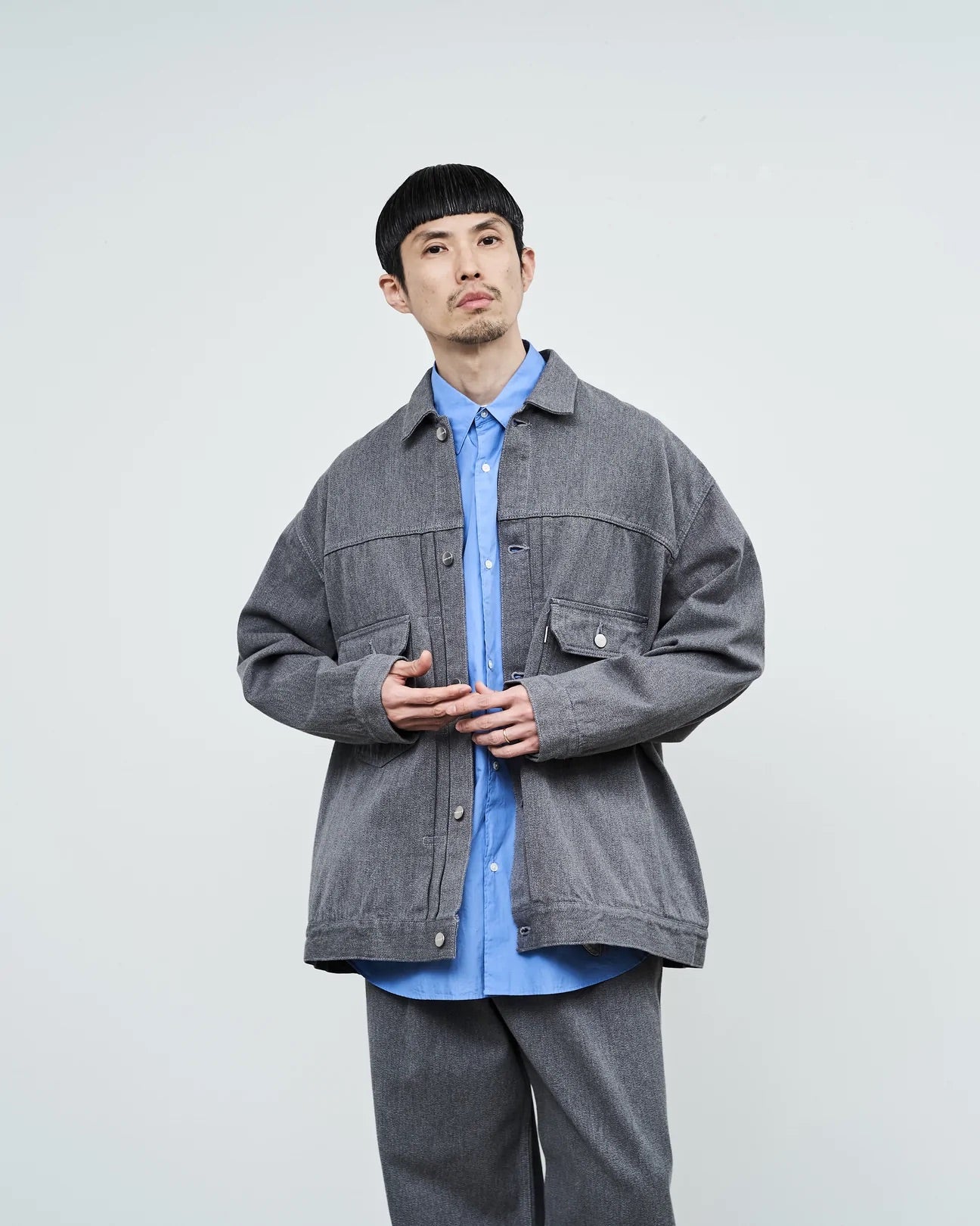 Graphpaper COLORFAST DENIM BLOUSON-