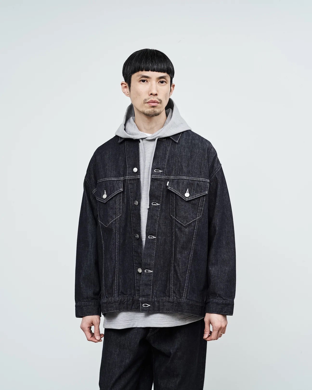 Graphpaper Colorfast Denim Trucker Jacket – unexpected store