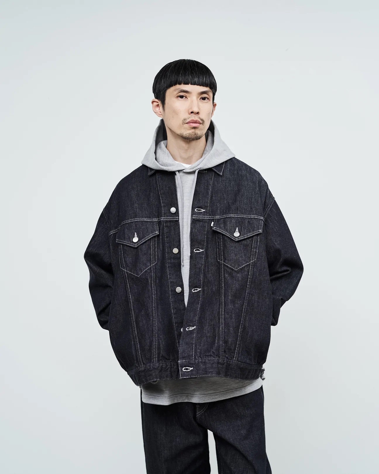 Graphpaper Colorfast Denim Trucker Jacket – unexpected store