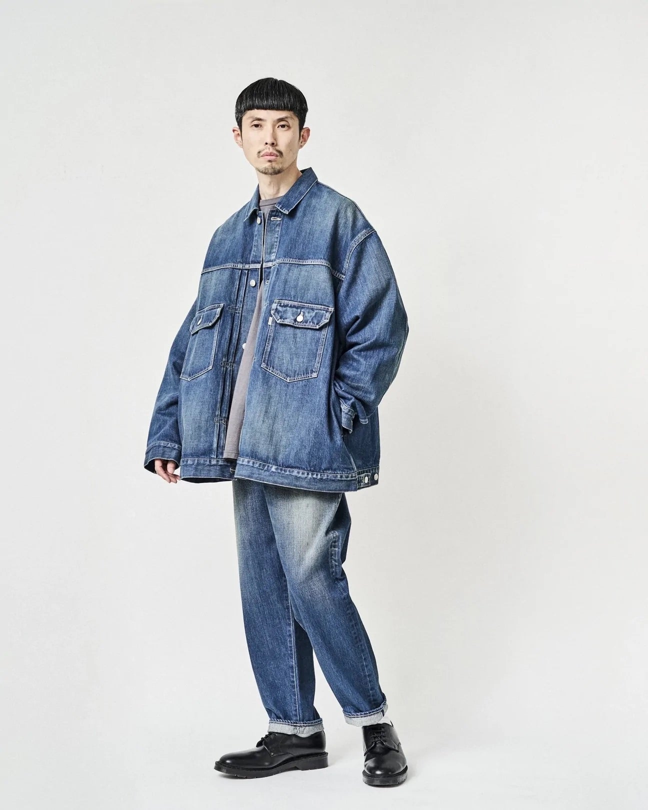Graphpaper Selvage Denim Jacket - Dark Fade – unexpected store