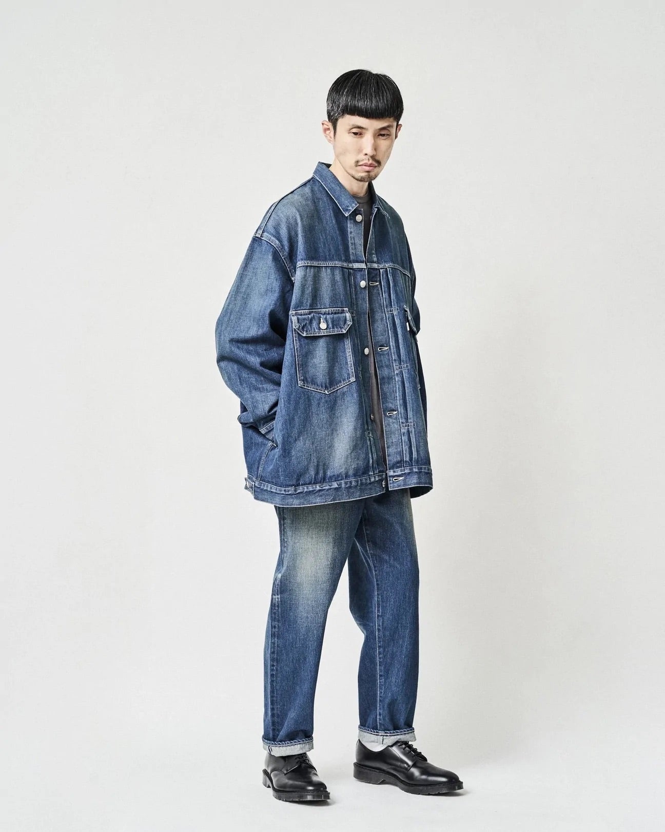 Graphpaper Selvage Denim Jacket - Dark Fade – unexpected store