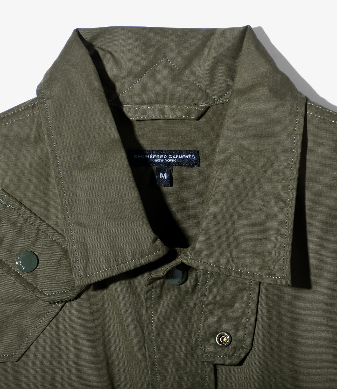 Engineered Garments Explorer Shirt Jacket   PC Coated Cloth