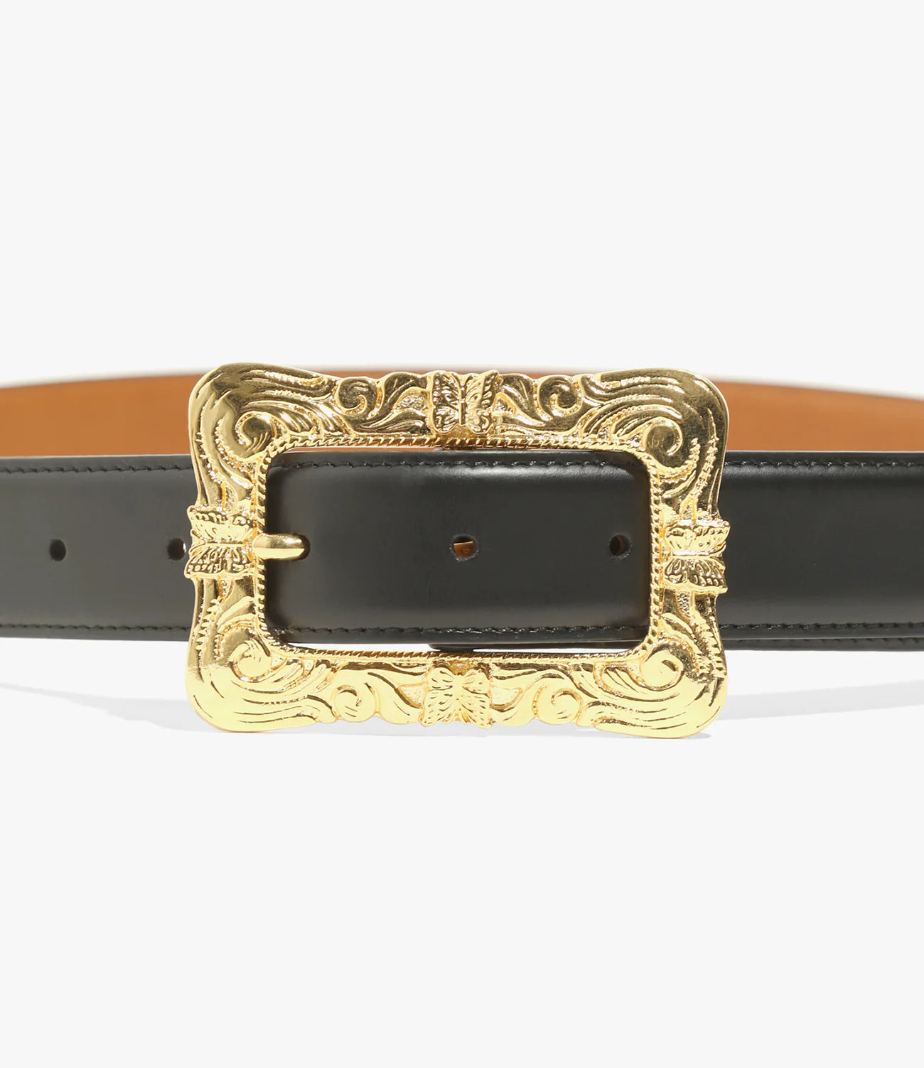 Needles Papillon Square Buckle Belt - Steer Leather – unexpected store