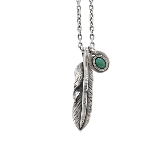 NORTH WORKS LIBERTY FEATHER Necklace N-410