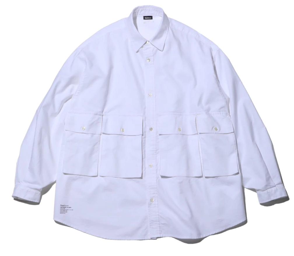 FreshService OXFORD FLAP POCKET L/S SHIRT – unexpected store