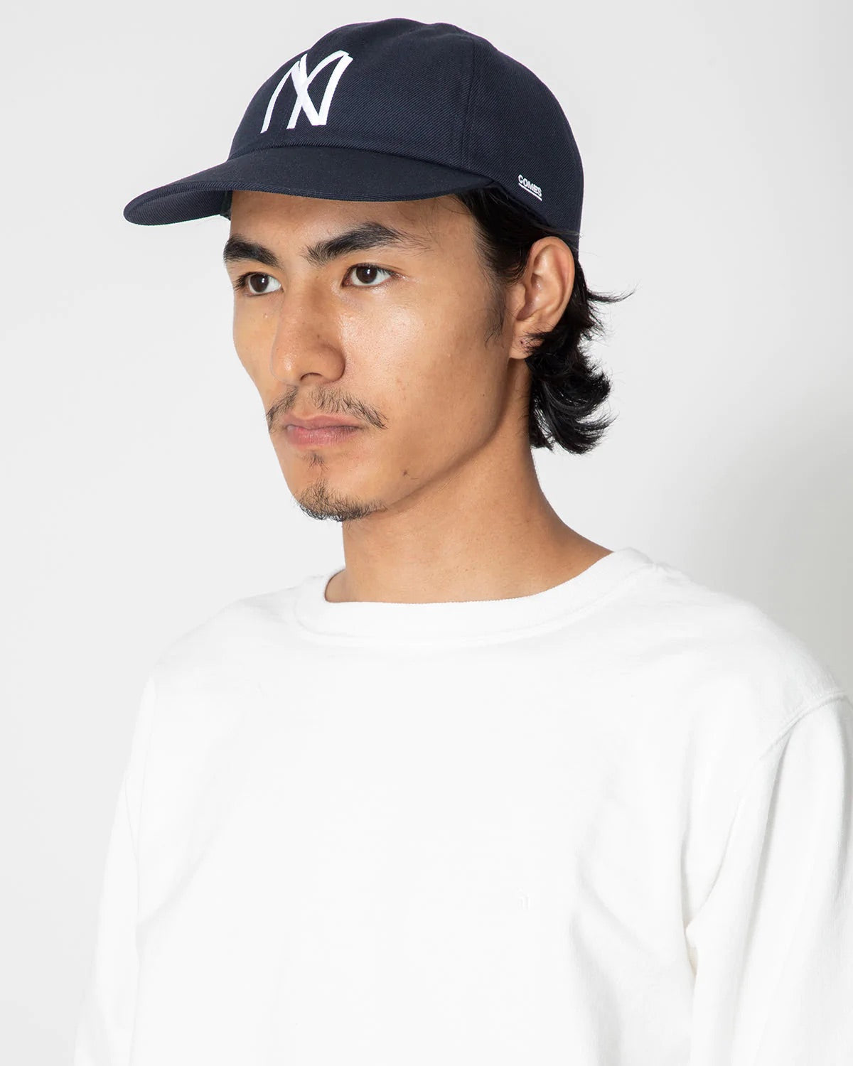 COMESANDGOES BLACK YANKEES CAP カムズアンドゴーズ - キャップ