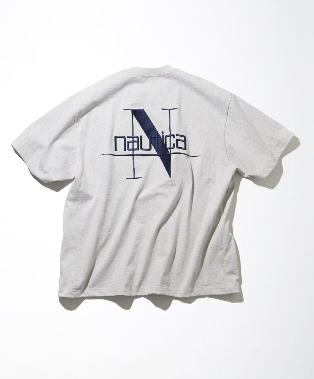 NAUTICA JAPAN Back Embroidery Pocket Tee