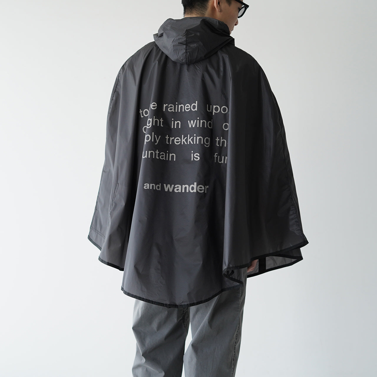 and wander sil poncho – unexpected store