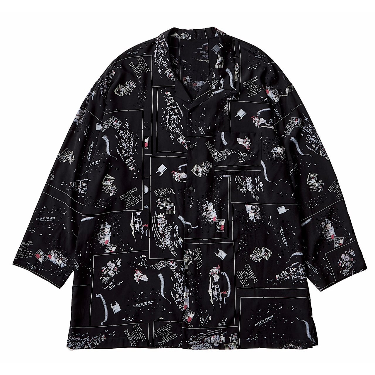 Porter Classic ALOHA LONG SHIRT FRENCH FILM – unexpected store