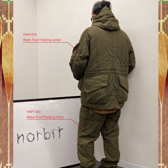 norbit by Hiroshi Nozawa WATER PROOF PADDING JACKET