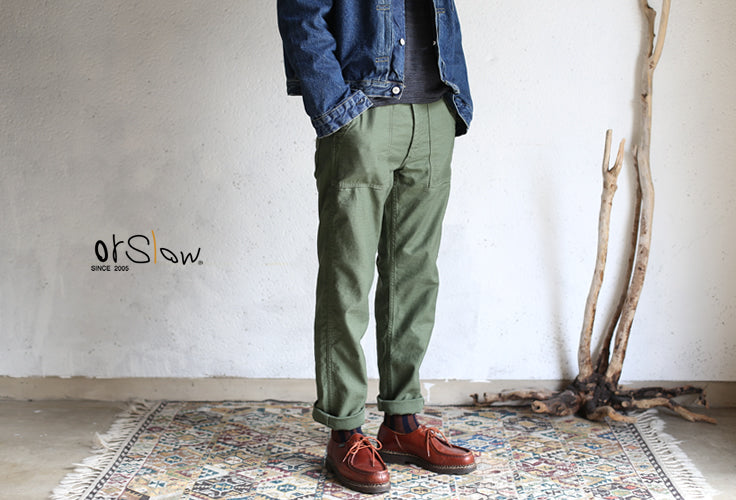 【送料無料定番】orslow US ARMY FATIGUE PANTS パンツ