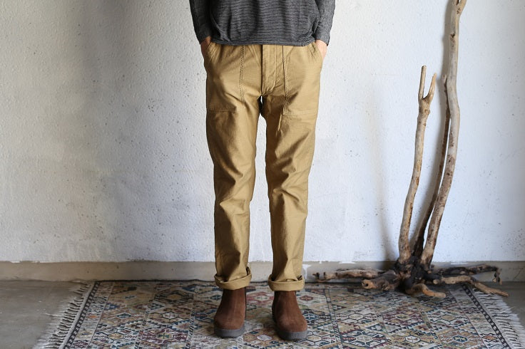 orSlow US ARMY SLIM FIT FATIGUE PANTS (khaki) – unexpected store