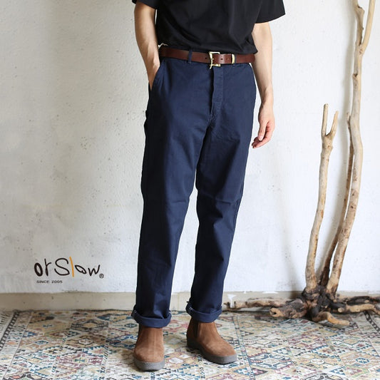 orSlow FRENCH WORK PANTS navy