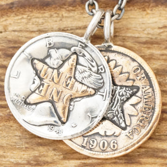 NORTH WORKS Coin Necklace N-620