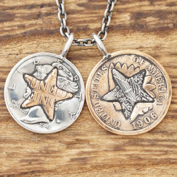 NORTH WORKS Coin Necklace N-620