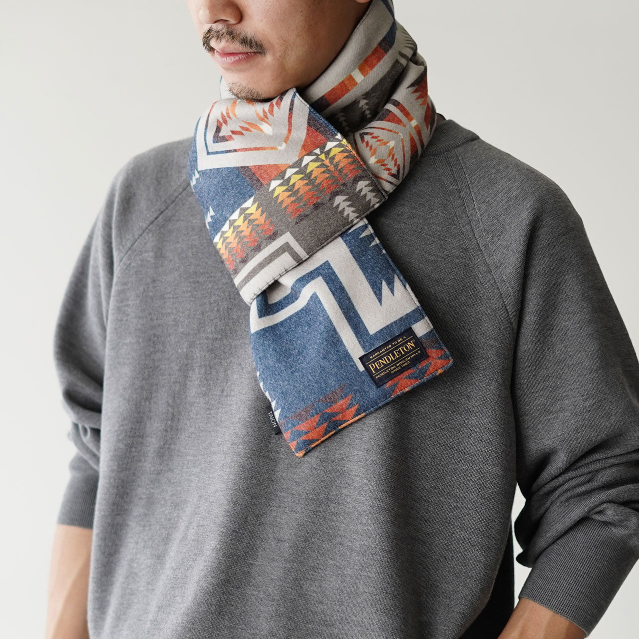 PENDLETON ｘ TAION REVERSIBLE DOWN MUFFLER – unexpected store