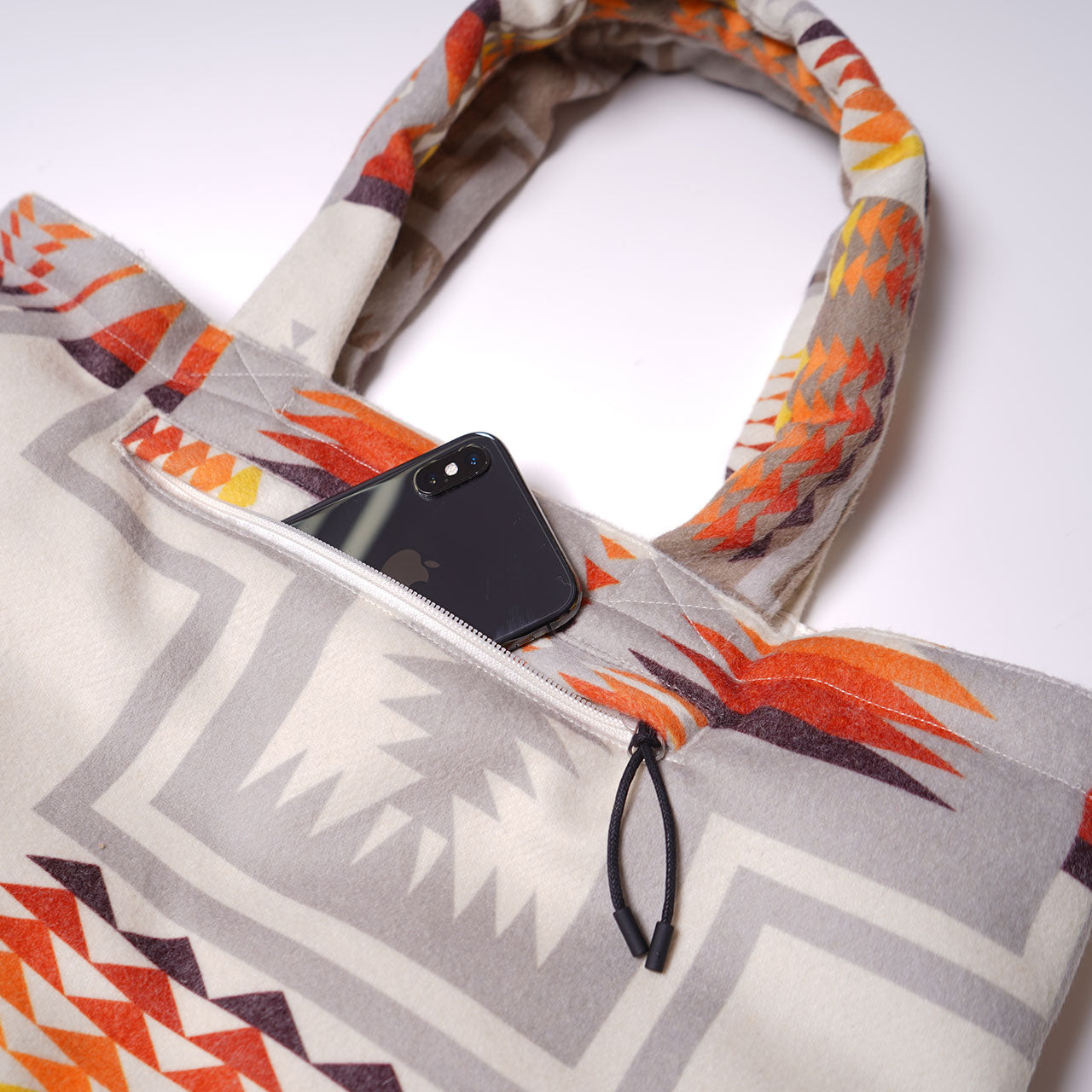 PENDLETON ｘ TAION REVERSIBLE LUNCH TOTE BAG-M