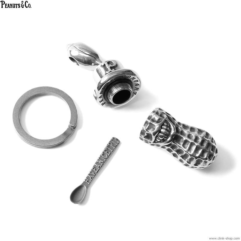 Peanuts&Co YACHIMATA PEANUTS KEYHOLDER (SILVER) – unexpected store