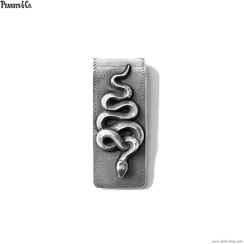 Peanuts&Co snake money clip silver