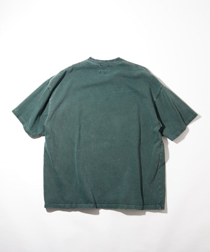 NAUTICA JAPAN Pigment Dyed Arch Logo S/S Tee “TOO HEAVY”