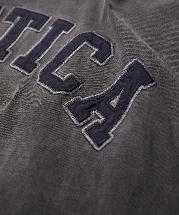 NAUTICA JAPAN Pigment Dyed Arch Logo S/S Tee “TOO HEAVY”